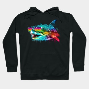 Pride Great White Shark Hoodie